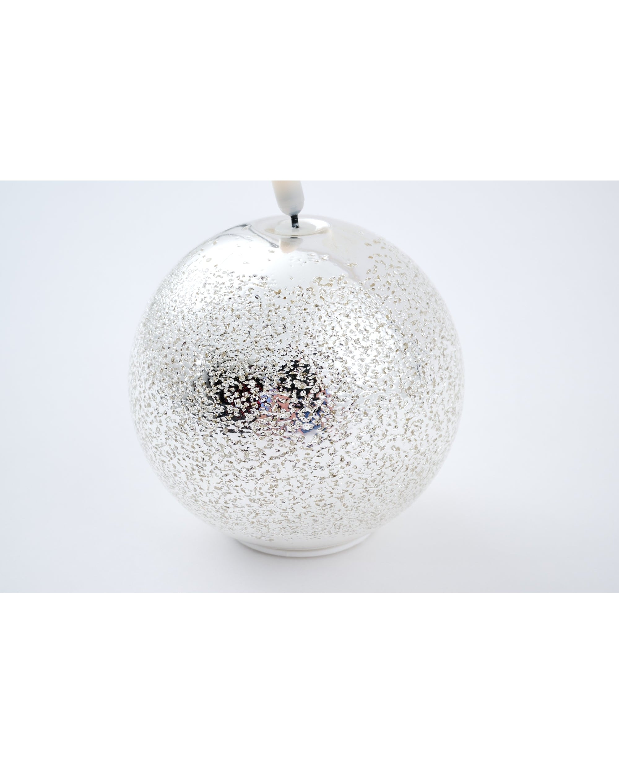 BOUGIE LED NORELL M ARGENT