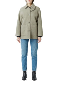 Manteau Carlota Albert en laine - Galet