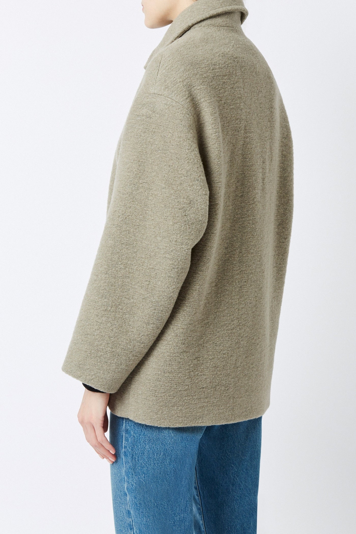 Manteau Carlota Albert en laine - Galet