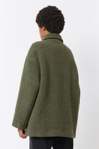Manteau Carlota Albert en laine - Kaki