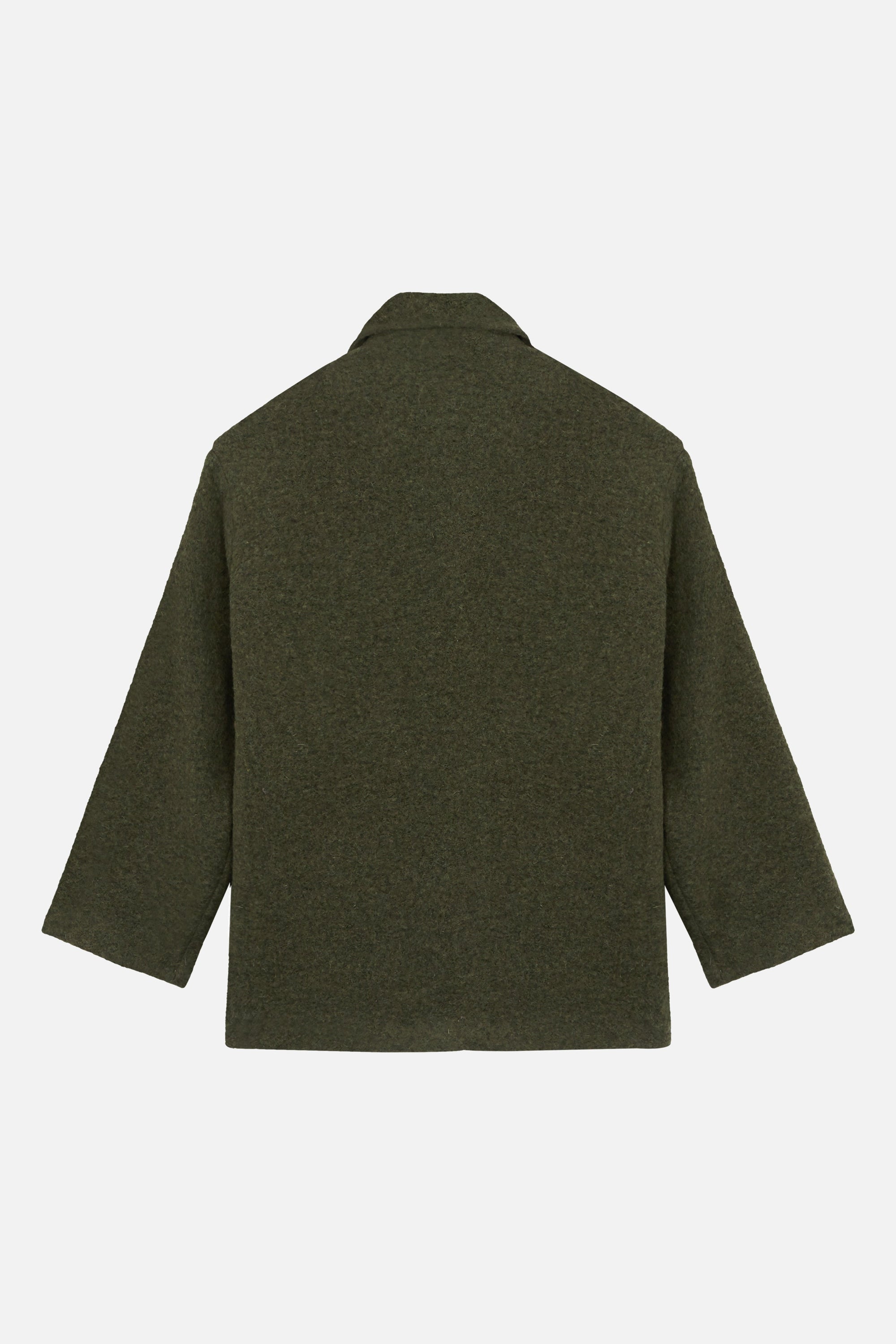 Manteau Carlota Albert en laine - Kaki