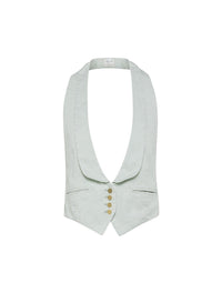 Gilet "Old peach" - Ice Lime