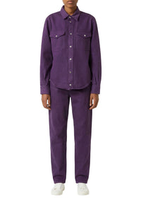 Chemise Wilson Color Block - Violet