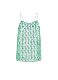 Sequin fishnet top - Boreale