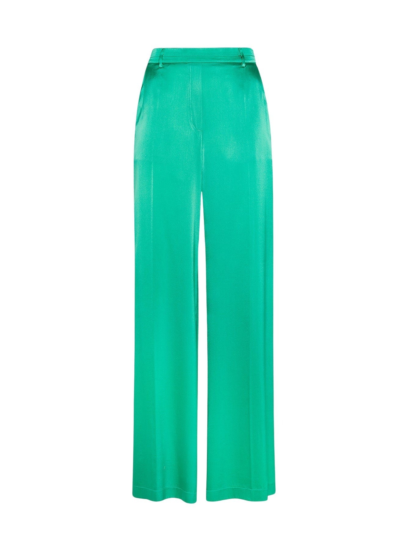 Pantalon large en satin de soie - Boreale