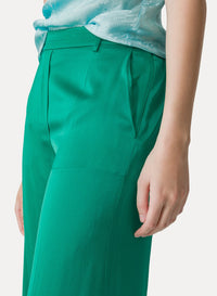 Pantalon large en satin de soie - Boreale