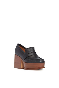 Black / Mocassins Augusta 80 en cuir - Black