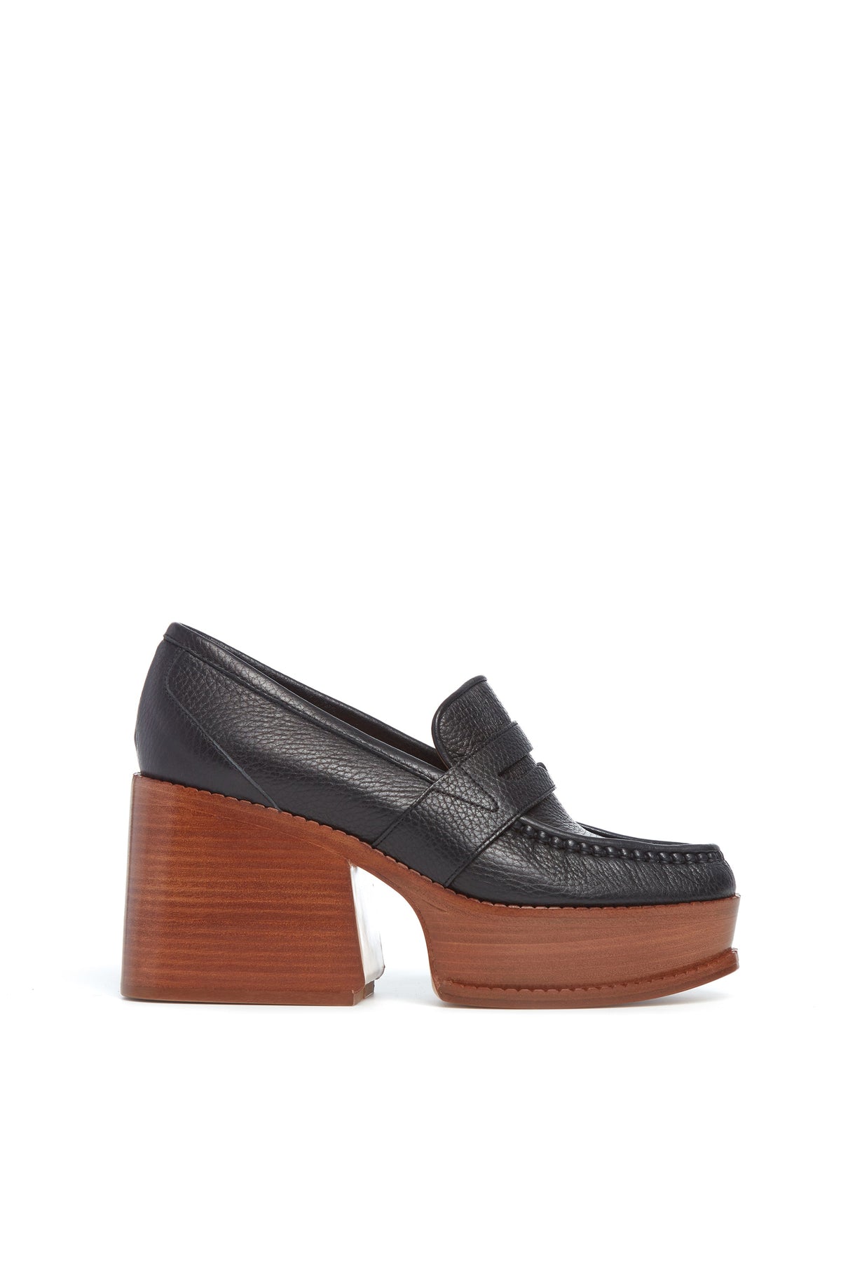 Augusta Heel en noir calf