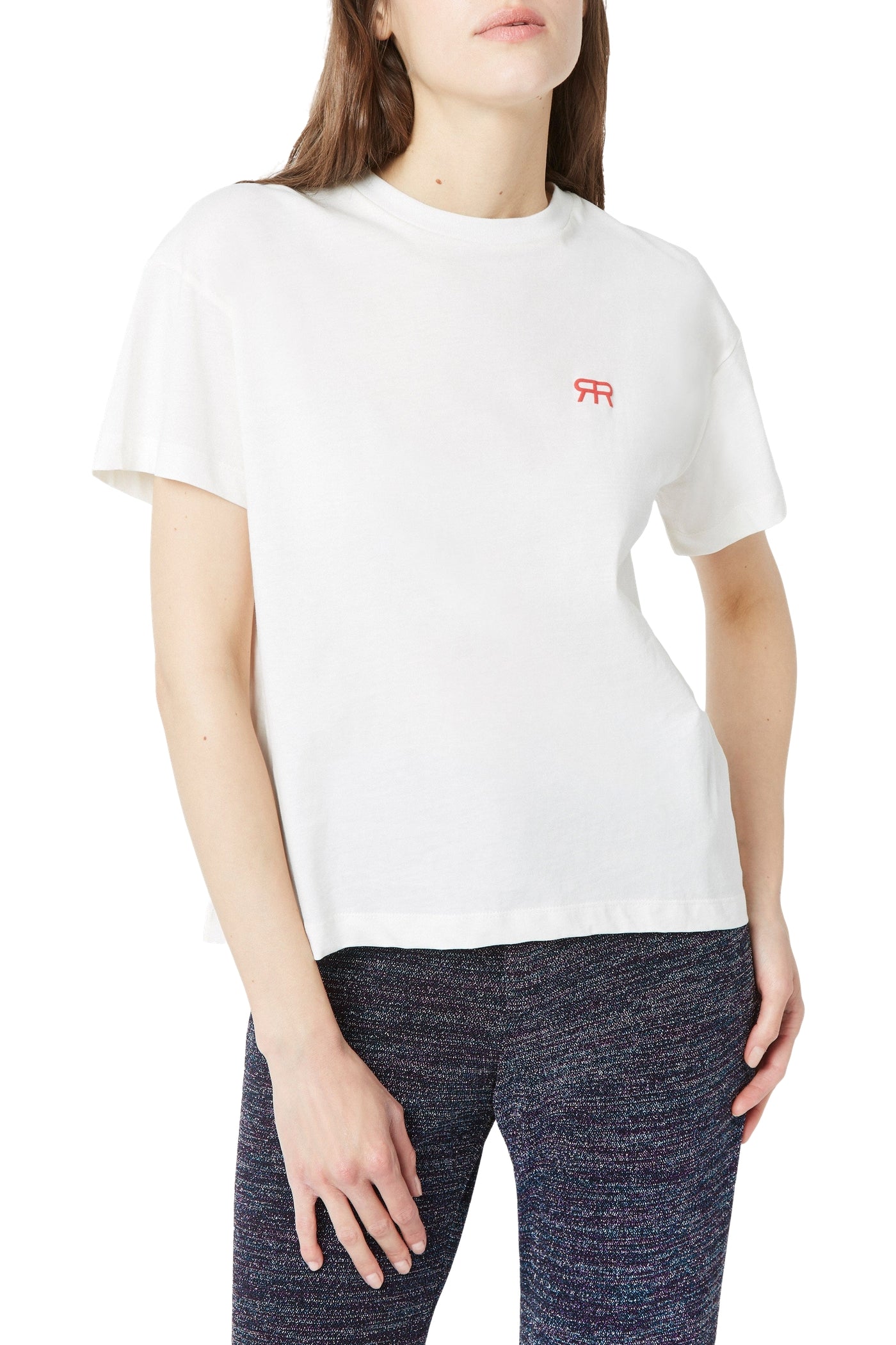 T-shirt Never en coton - Lait
