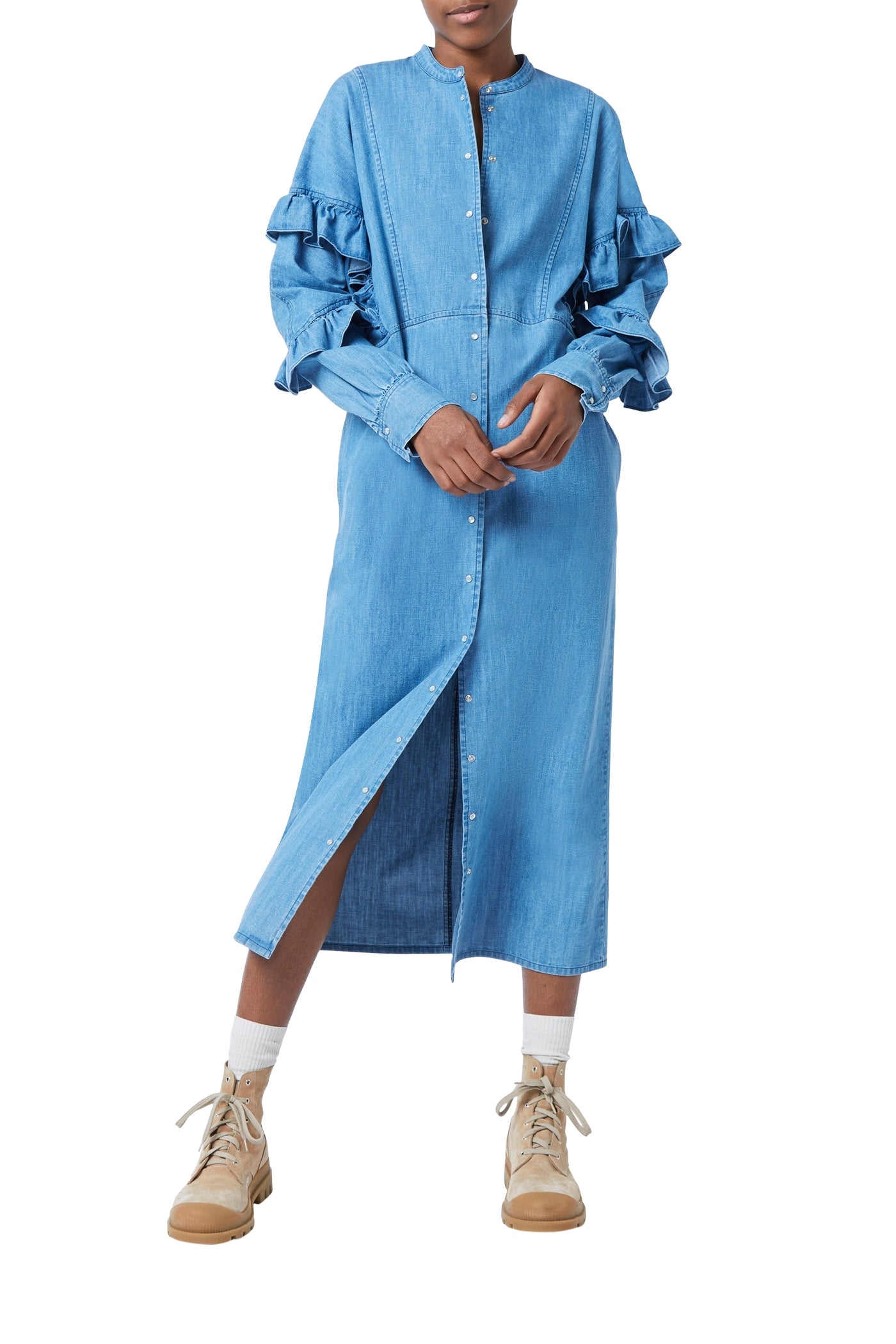 Robe longue Like Lucciana - Denim