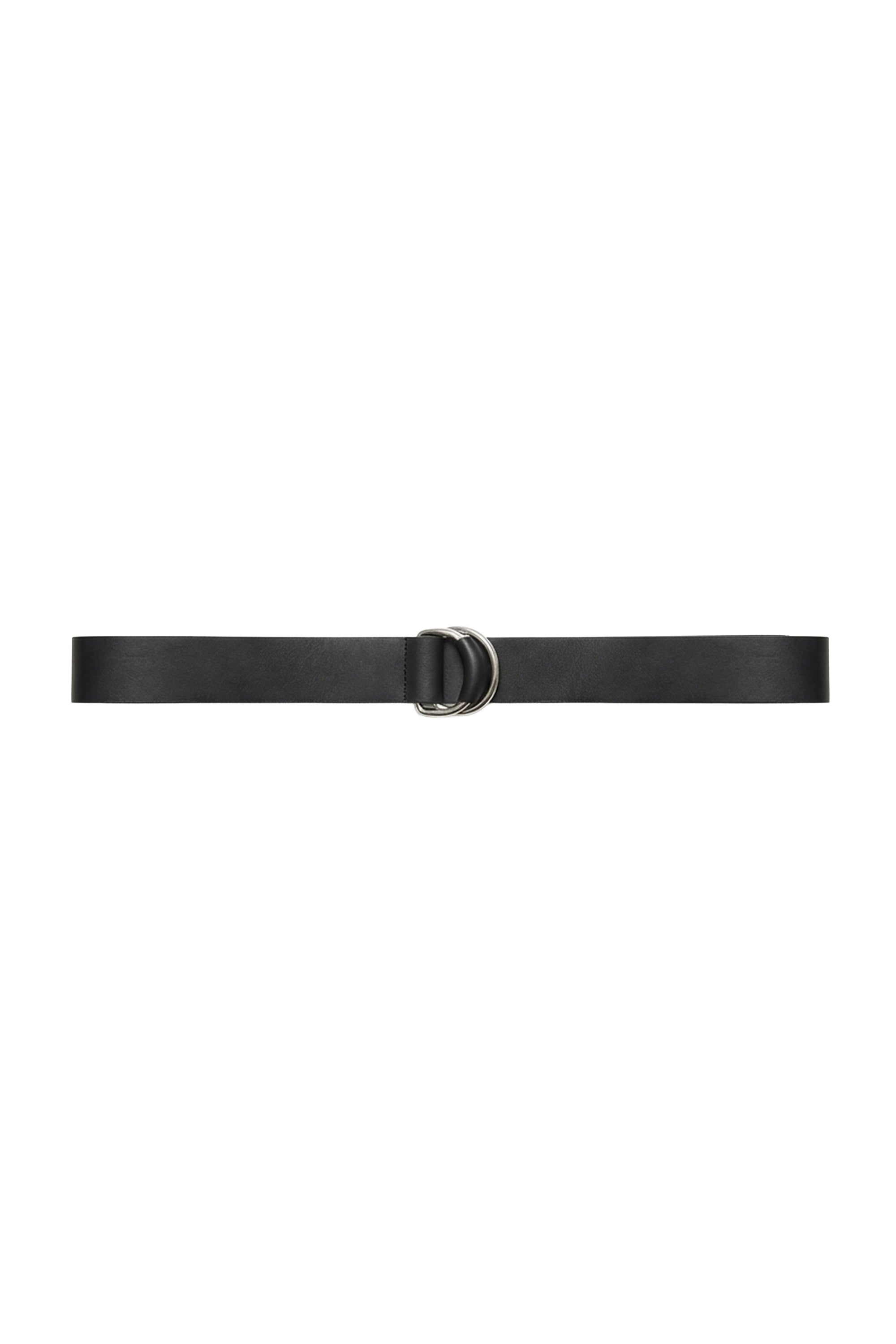 Ceinture Boom en cuir - Noir