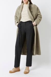 Manteau Matilda Albert en laine - Galet