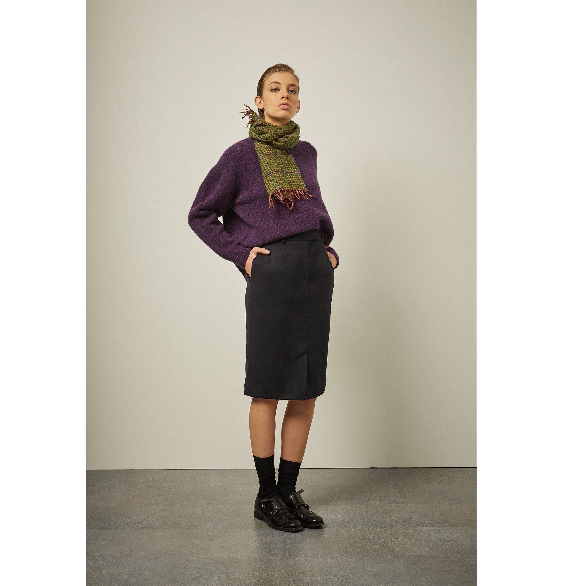NAVY JUPE EVELYNE