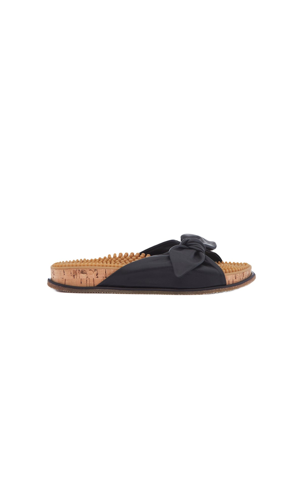Black / Mules Virgil en cuir - Black