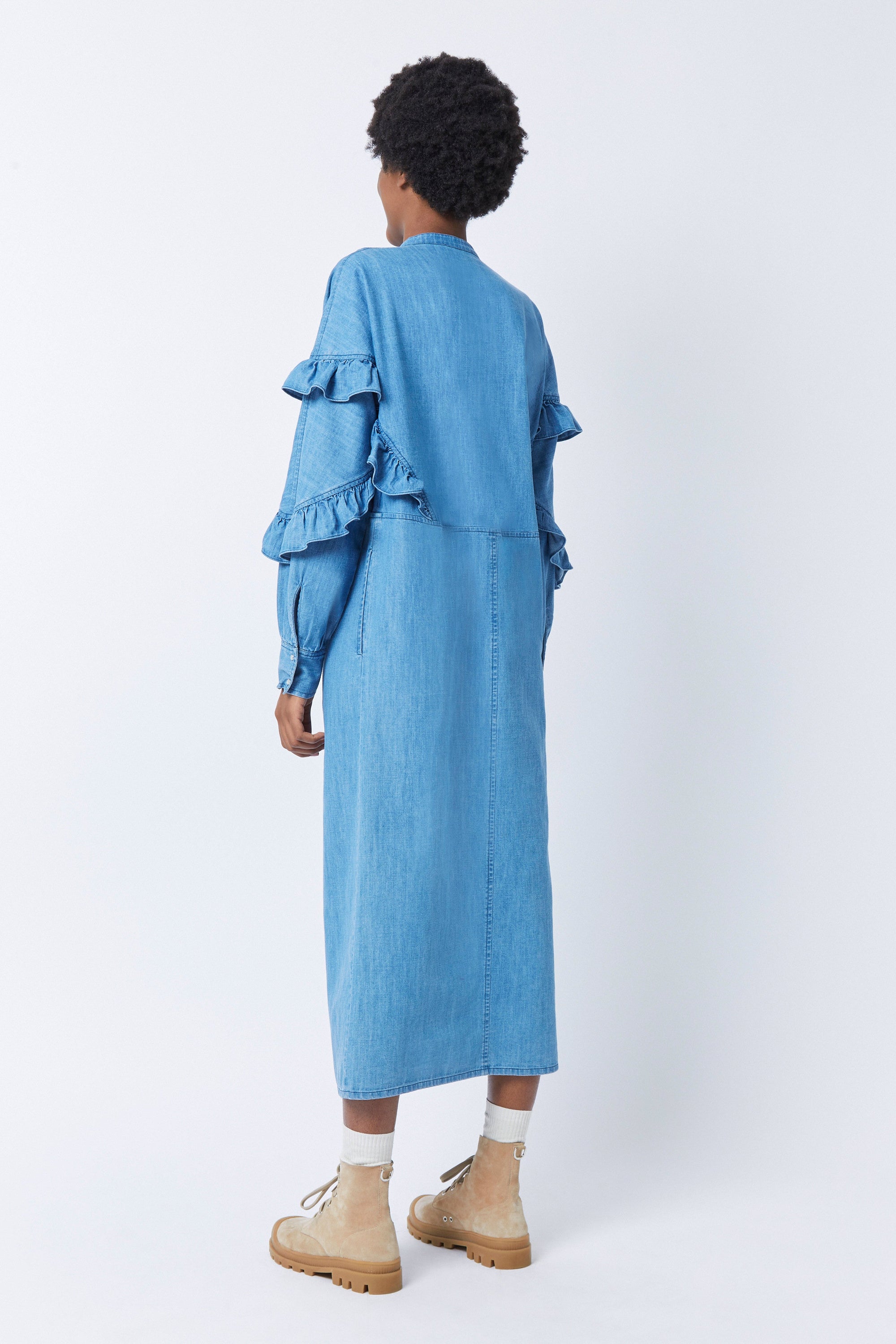 Robe longue Like Lucciana - Denim