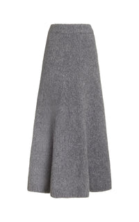 Dark Heather Grey / Jupe Pablo en cachemire - Dark Heather Grey