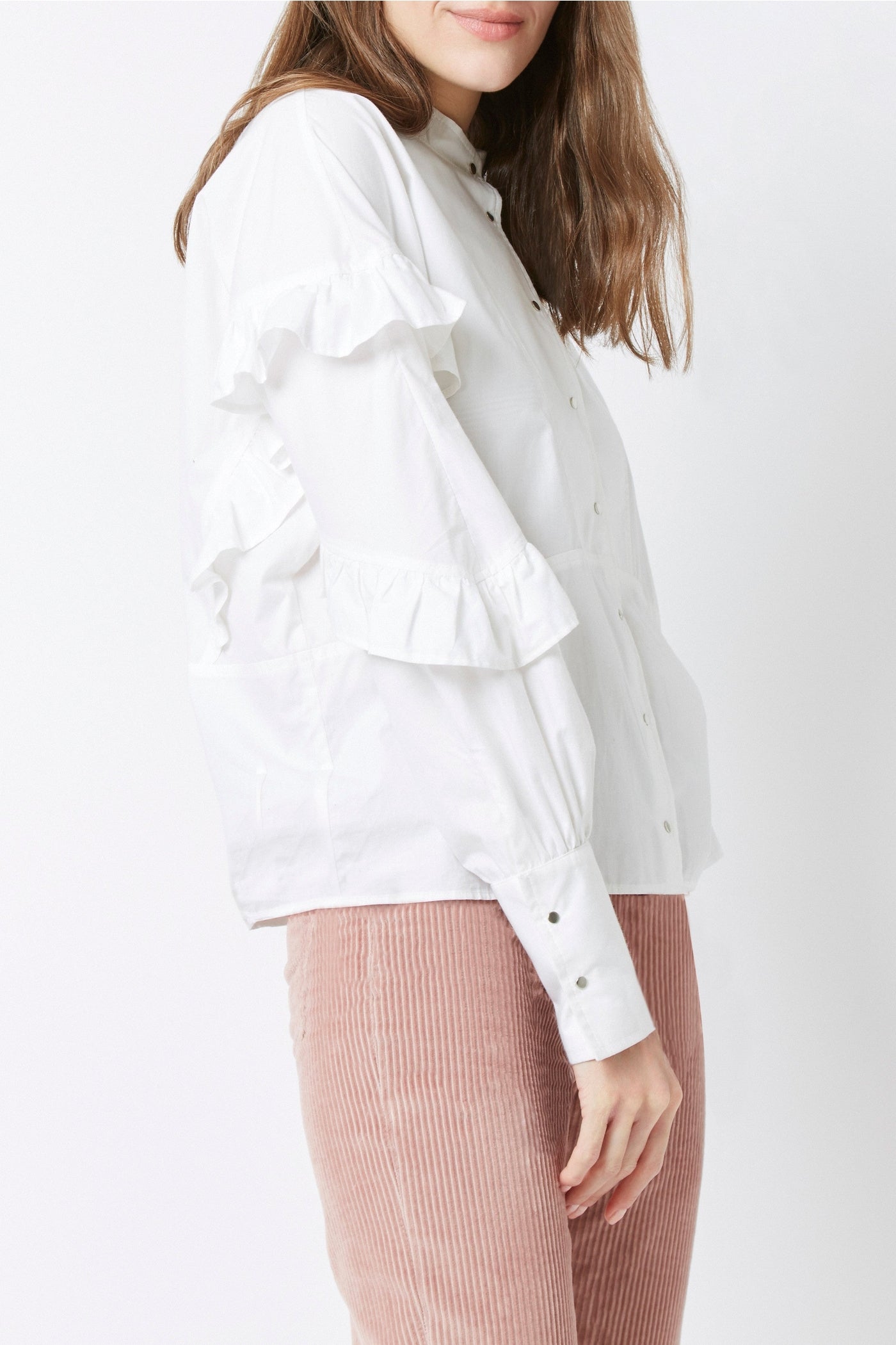 Chemise Edgard en popeline - Blanc