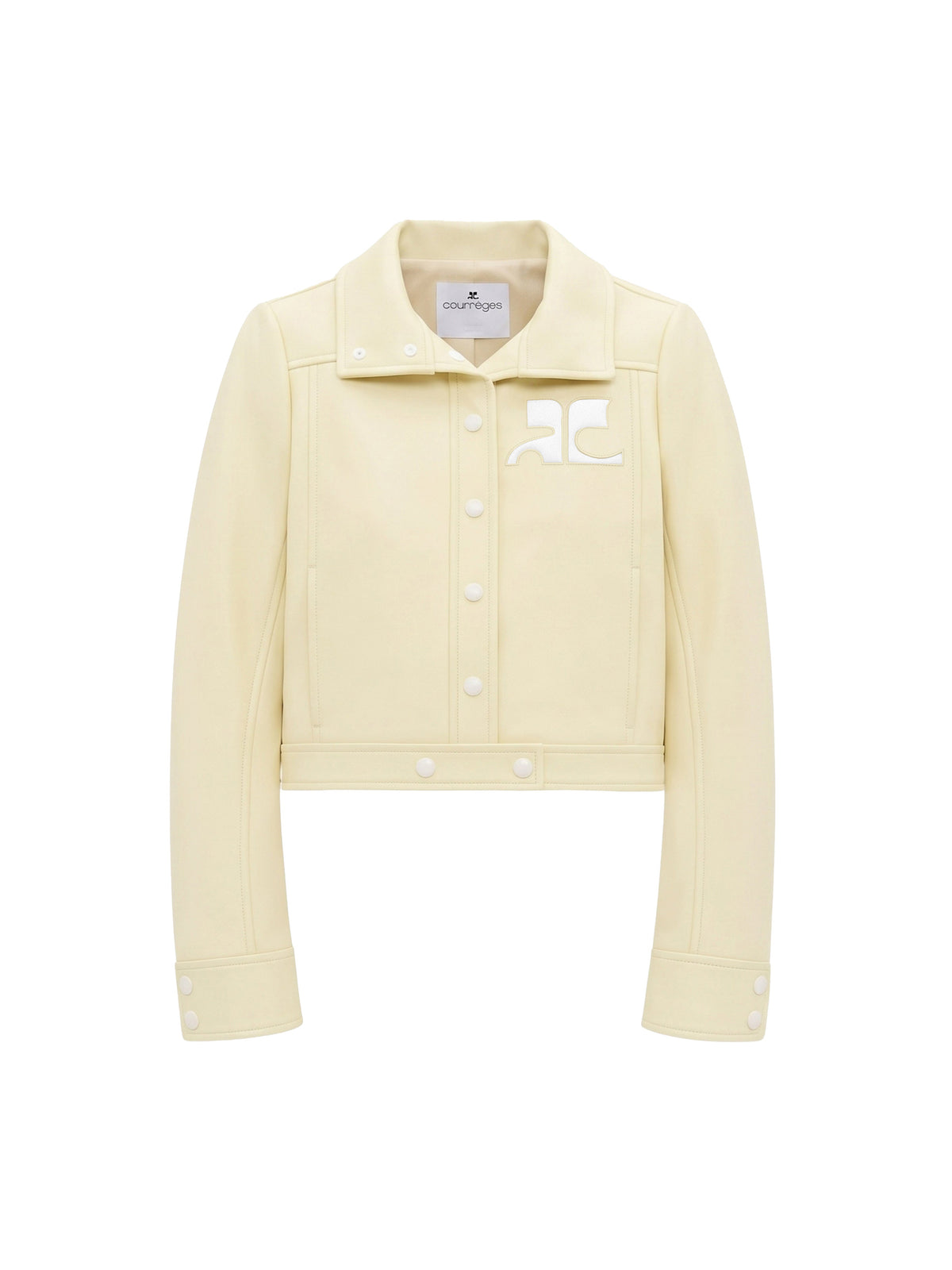 Veste Réédition blouson vinyle - Pastel Yellow