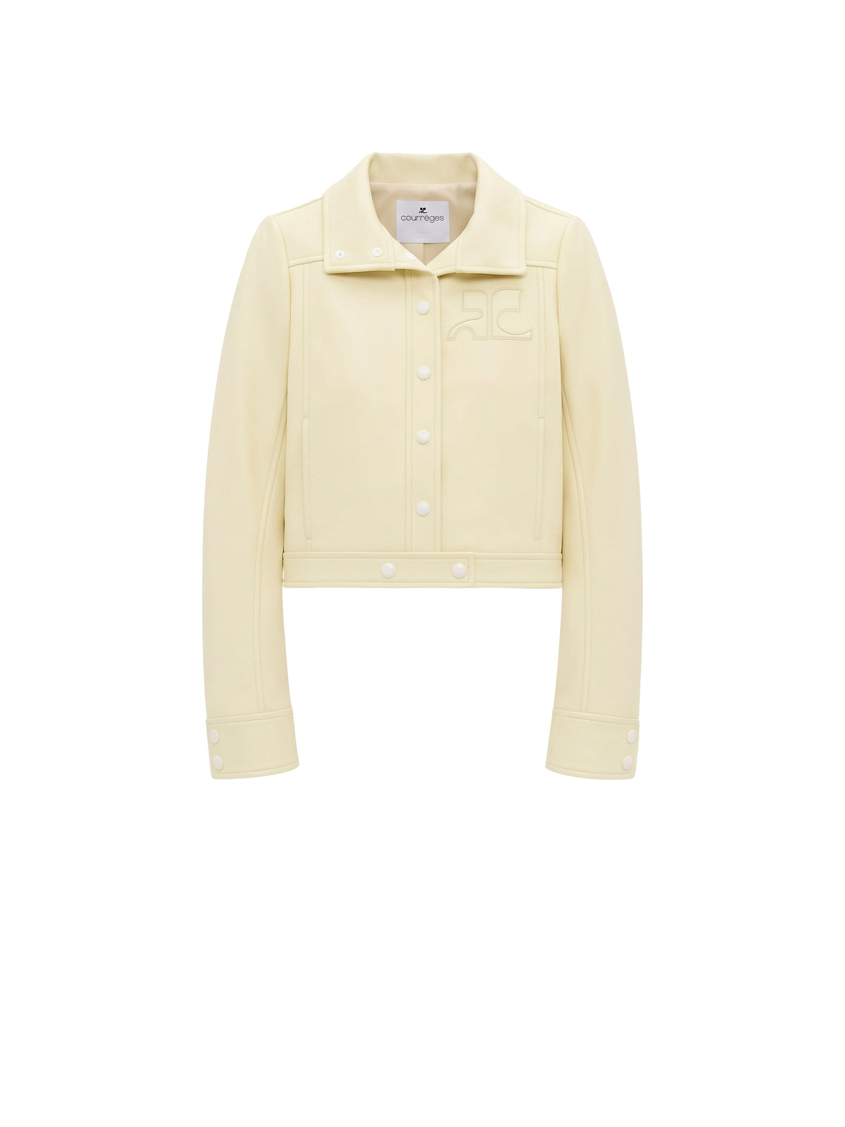 Blouson Réédition blouson vinyle - Pastel Yellow