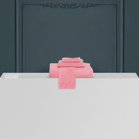 Univers de bain Uni - Rose moyen