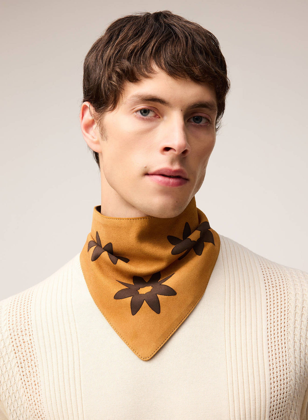 CORN SUEDE BANDANA