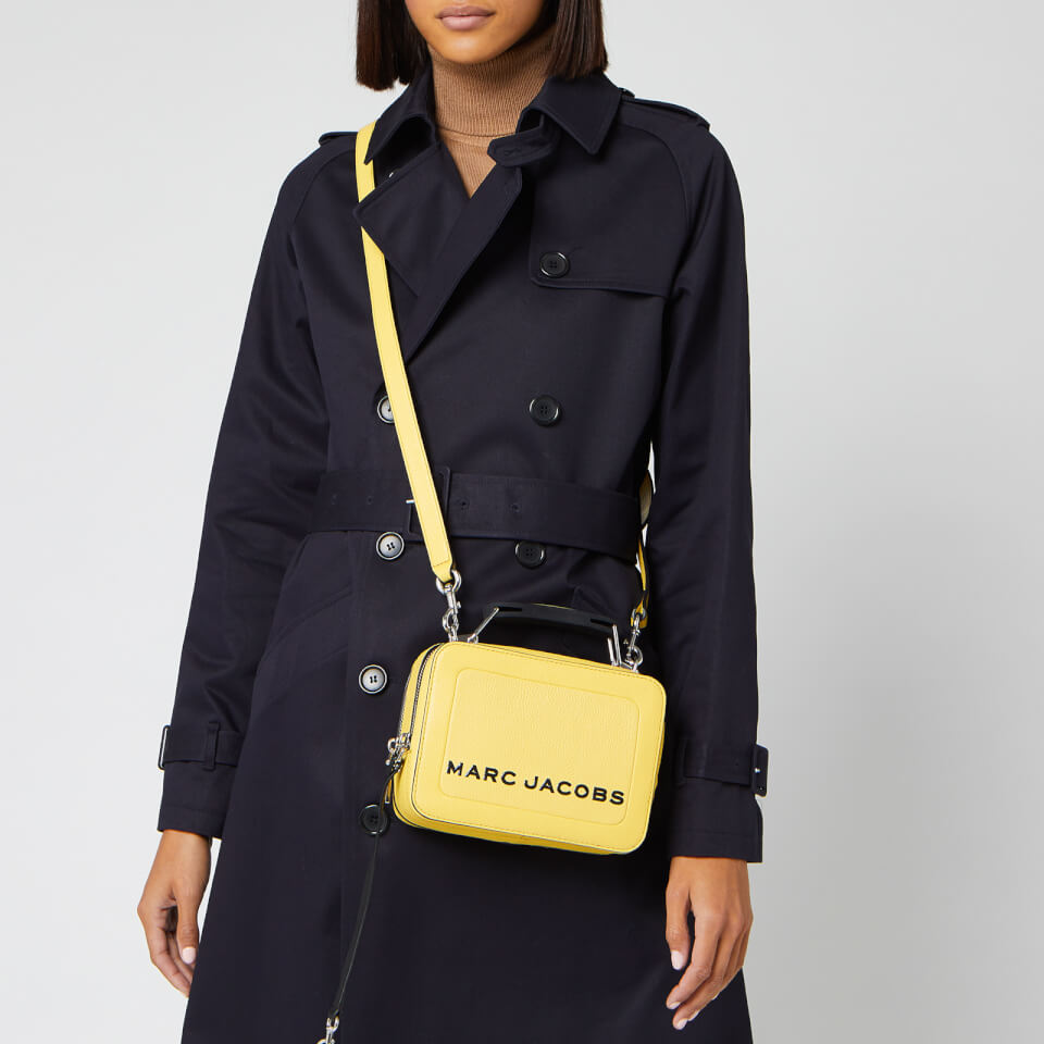 PAS INFO   Sac The Box Crossbody en cuir - Golden Poppy