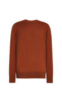 Copper / Pull col rond Palco en laine - Copper