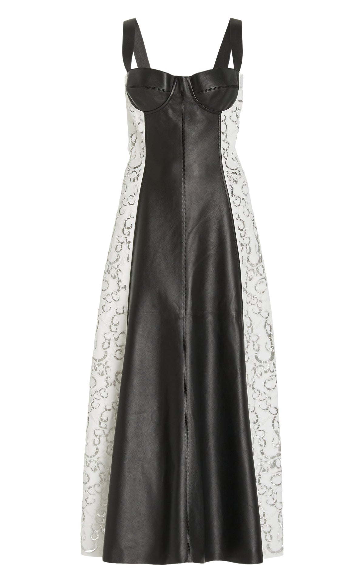Black / Robe Abami en cuir - Black