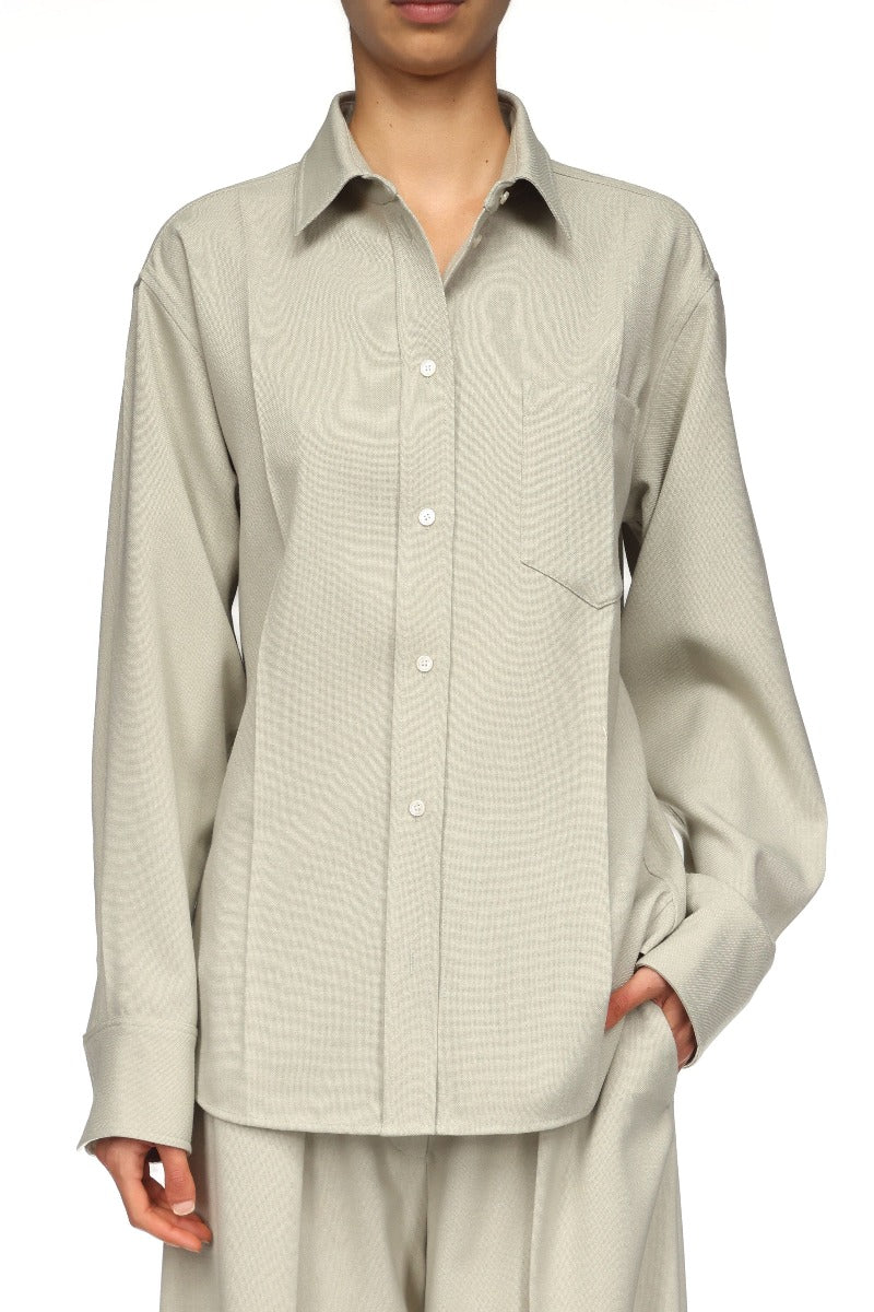 Pyjama Shirt - Dried Sage
