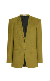 Irving Jacket en citrine chiné lightweight tailoring