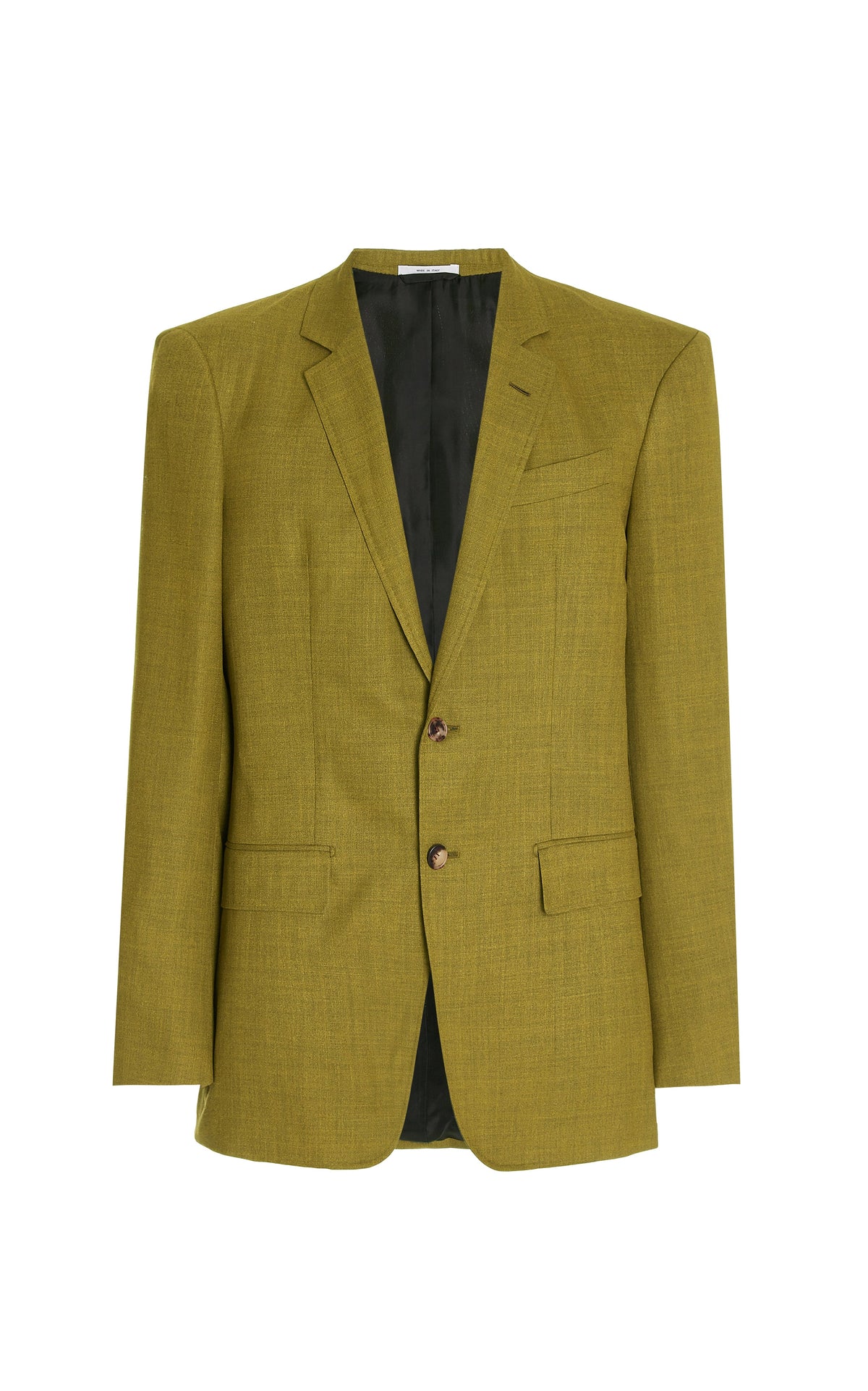 Irving Jacket en citrine chiné lightweight tailoring