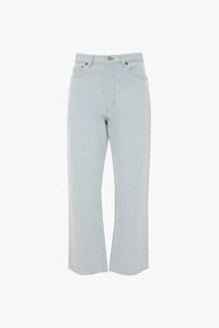 Relaxed Curved Leg Jean - Light Azul
