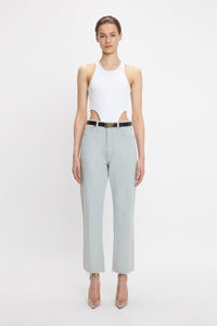 Relaxed Curved Leg Jean - Light Azul