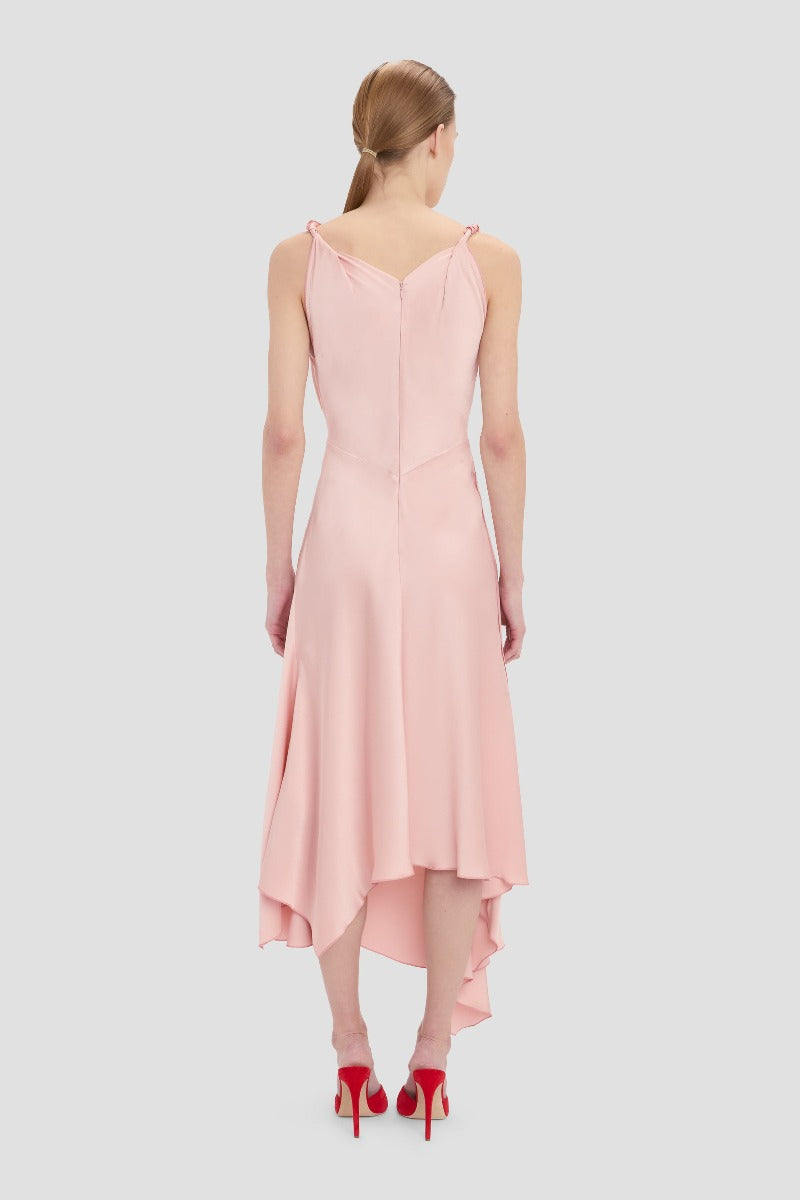 Posy Midi Dress - Dusty Pink