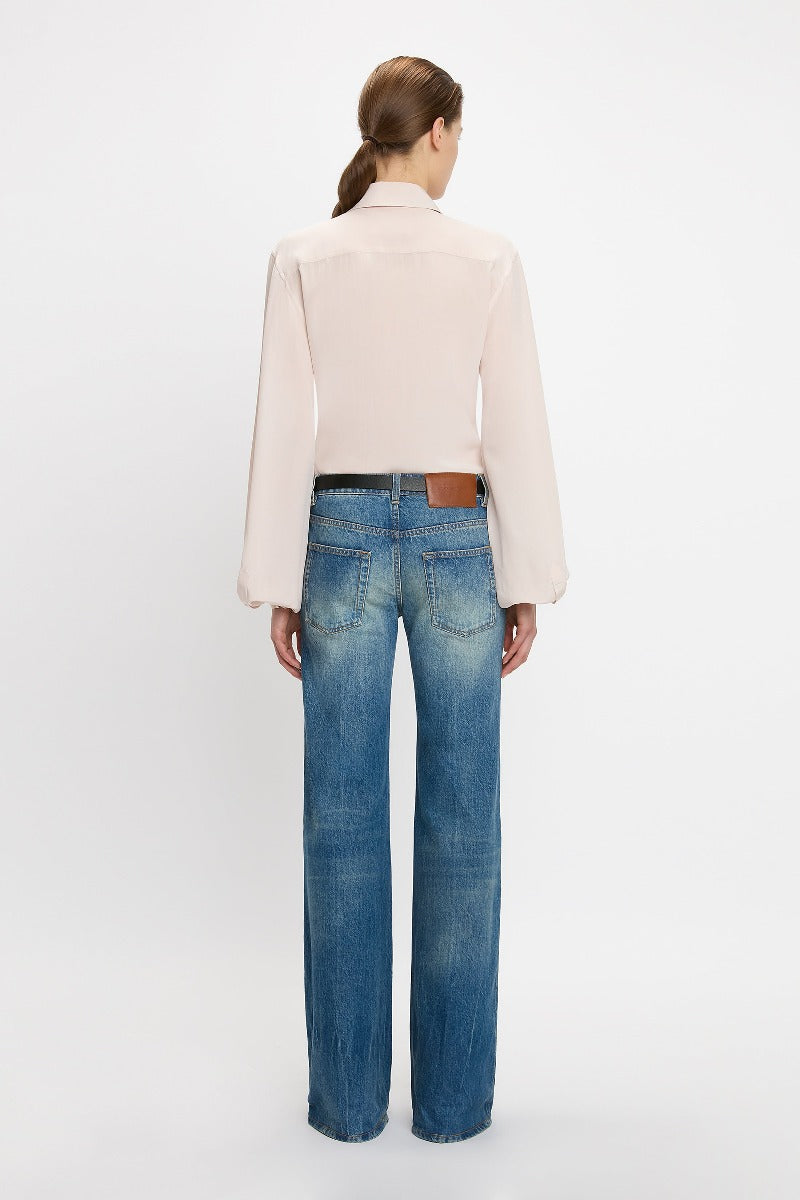 Blouson Sleeve Blouse - Blush