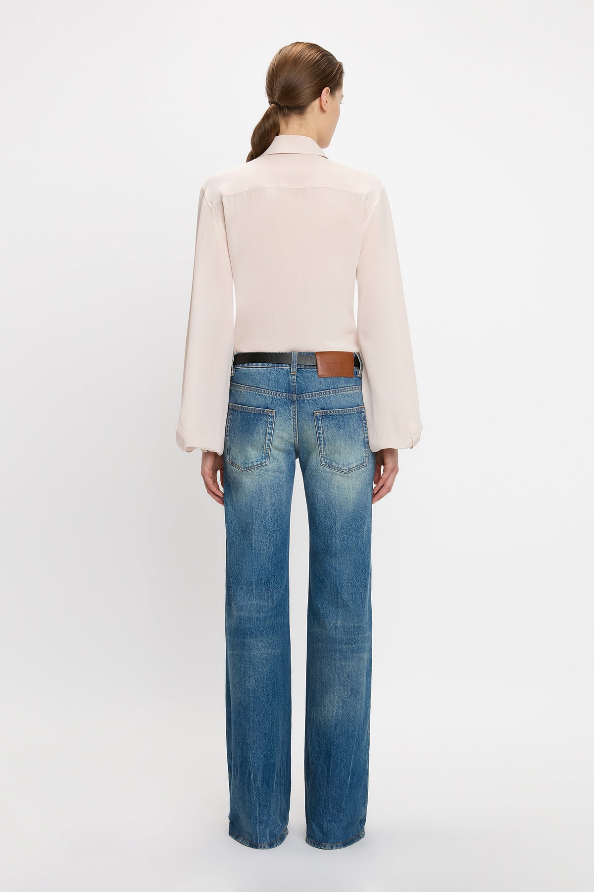 Blouson Sleeve Blouse - Blush