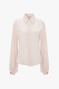Blouson Sleeve Blouse - Blush