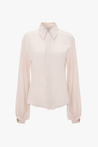 Blouson Sleeve Blouse - Blush