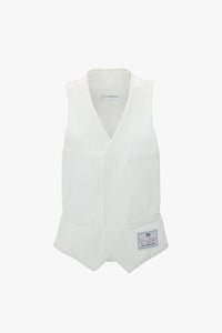 Tailored Waistcoat - Ivory
