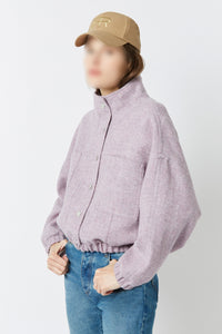 Veste Antoine Princess en laine - Lilas