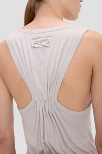 Split Detail Tank Top - Magnesium
