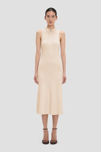Mira Midi Dress - Sandstone