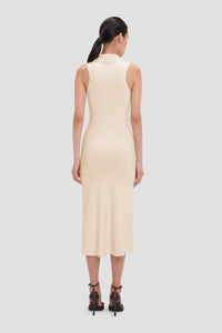 Mira Midi Dress - Sandstone