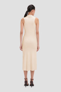 Mira Midi Dress - Sandstone