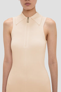 Mira Midi Dress - Sandstone