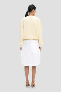 Relaxed Fit Jumper - Ivory