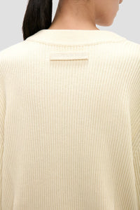 Relaxed Fit Jumper - Ivory