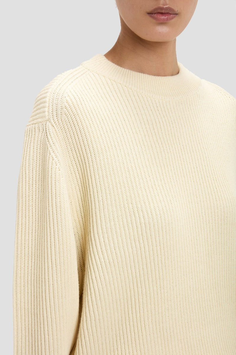 Relaxed Fit Jumper - Ivory