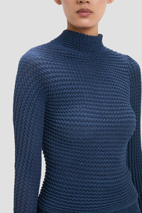 Cropped Long Sleeve Top - Eclipse
