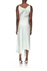 Posy Midi Dress - Aquamarine